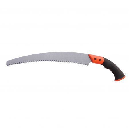 13inch High-Performance curved blade pruning hand saw - Soteck 3 angle razor tooth curved blade pruning hand saw